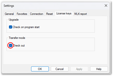 Configuring License Keys Checkout Settings