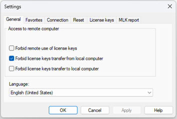 Verifying General Tab Configuration Options