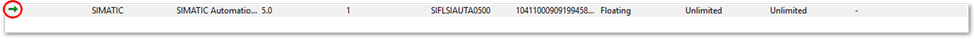 Green Arrow In-Use License Status Indicator